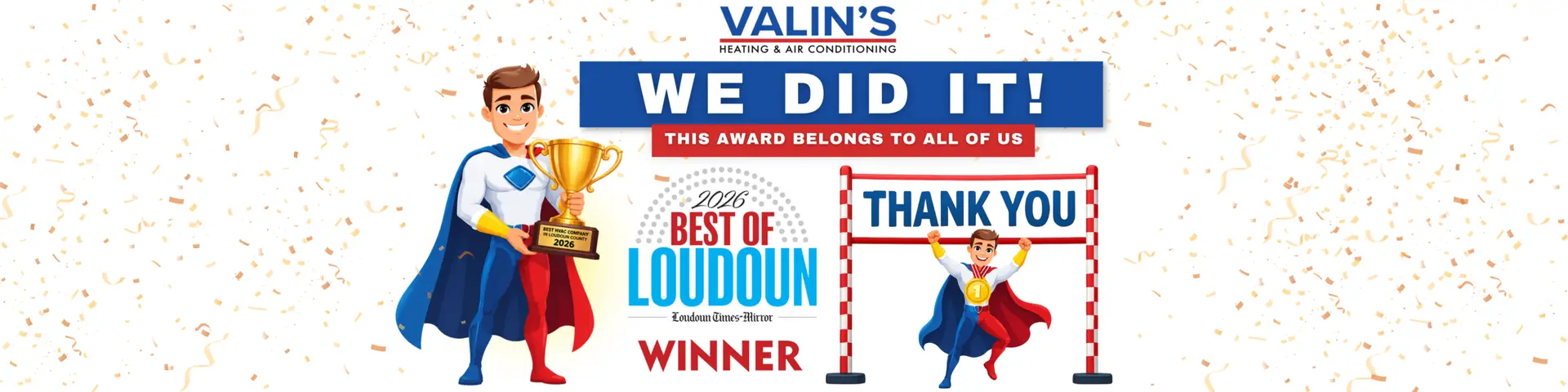 Valins HVAC Voted 2026 Best HVAC Company in the Loudoun Times Mirror Best of Loudoun contest website